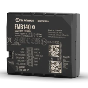 Teltonika Gps tracker FMB140  2G tracker with integrated CAN data from light & electric vehicles,