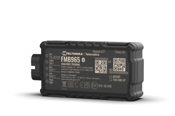Teltonika Gps tracker FMB965  2G low-energy consumption and water-resistant tracker for motorcycles