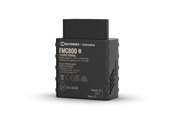 Teltonika Gps tracker FMC800  4G M1 2G Plug & Play tracker with 4G LTE Cat 1 connectivity