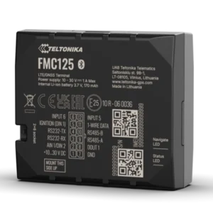 Teltonika Gps tracker FMC125 - 4G Συσκευή εντοπισμού Connectivity, με RS485/RS232 interfaces για επαγγελματικά οχήματα