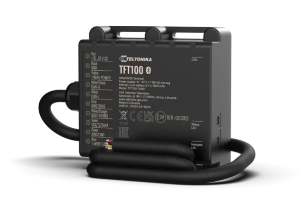TFT100  2G tracker with high-voltage support for e-mobility & heavy machinery
