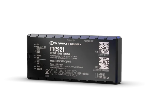 FTC921 4G M1 Compact 4G LTE Cat 1 e-mobility tracker Next-generation high voltage vehicle GPS tracker